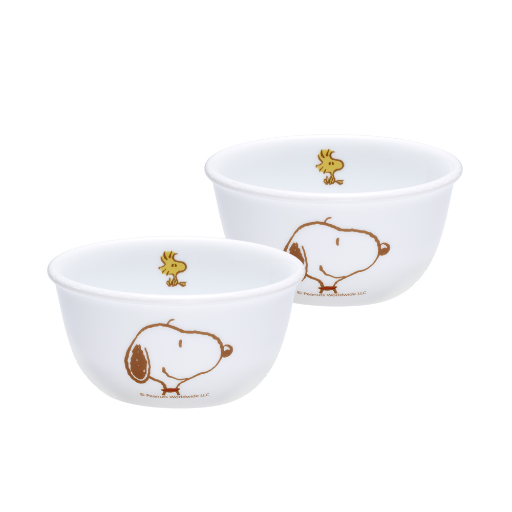 Corelle Brands 康寧餐具【美國康寧 CORELLE】SNOOPY FRIENDS 2件式餐碗組-B01