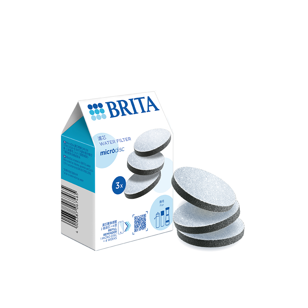 BRITA【官方直營】MicroDisc濾芯片(3入)