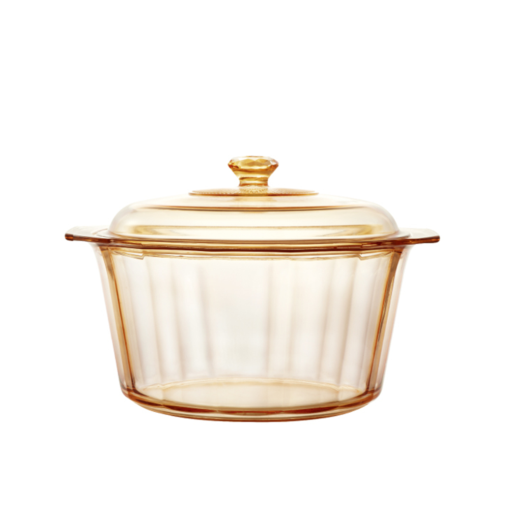 Corelle Brands 康寧餐具5.0L晶鑽透明鍋